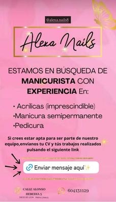 SE BUSCA MANICURISTA MADRID!!!!