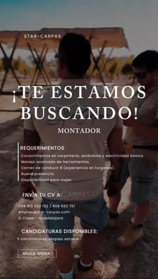 Montador de Carpas y servicios eventos