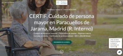 Cuidado mayor. Paracuellos de Jarama.