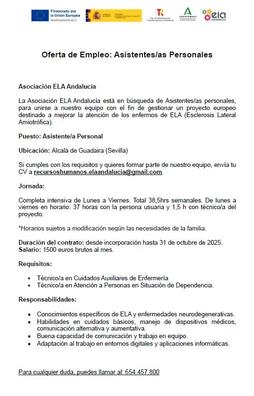 Asistentes/as Personales