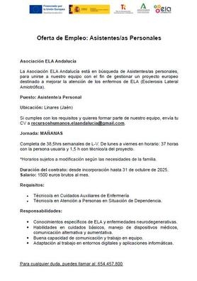 Asistentes/as Personales