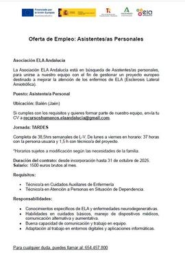 Asistentes/as Personales