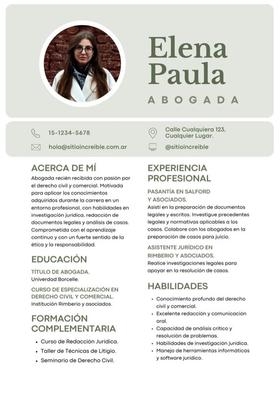 currículum