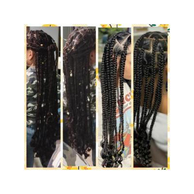 Trenzas de Verano con estilo caribeño