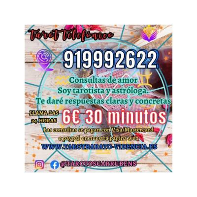 TAROTISTAS DEL AMOR DISPONIBLE PARA TI LOS 30 MIN 6 E
