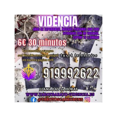 TAROT Y PREDICCIONES ESPIRITUALES LOS 30 MIN 6 E