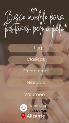 busco modelo para pestañas pelo a pelo