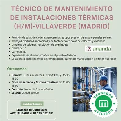 TÉCNICO DE INST TÉRMICAS OFC 1ª-MADRID