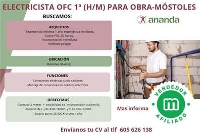 ELÉCTRICISTA OFC 1º  OBRA (Móstoles)