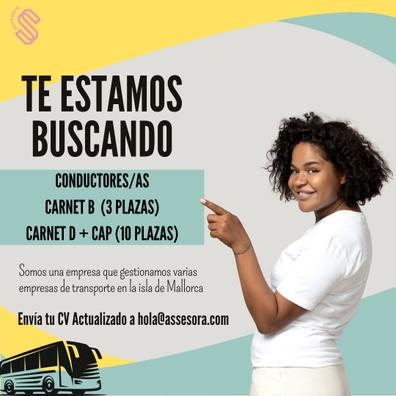 BUSCAMOS CONDUCTORES/AS