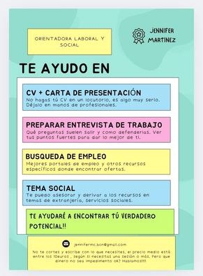 Orientadora laboral - CV