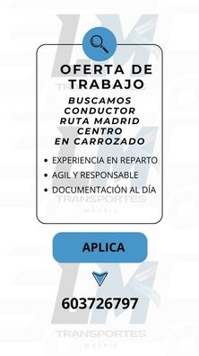 CONDUCTOR CON EXPERIENCIA