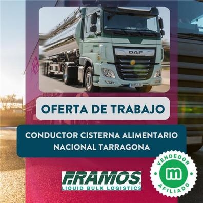 CONDUCTOR CISTERNA ALIMENTARIO TARRAGONA