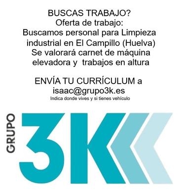 personal para limpieza industrial