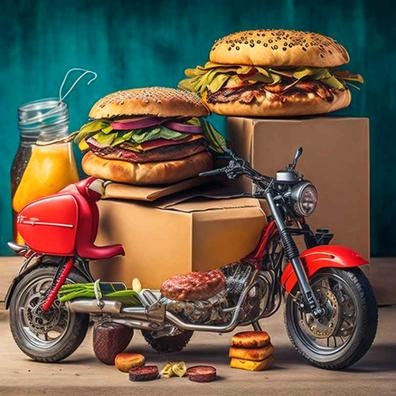 Repartidor de comida Rápida