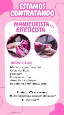 Esteticista, Manicurista