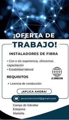 instalador de fibra óptica