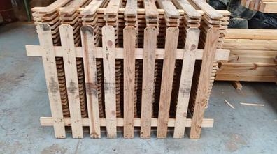 vallas de madera reciclada