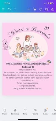 OFREZCO SERVICIO DE CANGURO