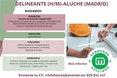DELINEANTE (H/M)-ALUCHE (MADRID)