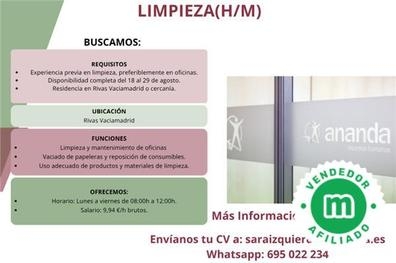 LIMPIEZA RIVAS (H/M)