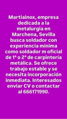 Se busca oficial de 1ª o 2ª