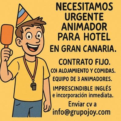 ANIMADOR TURISTICO GRAN CANARIA