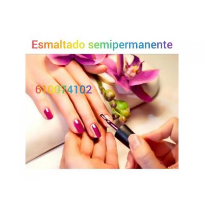 Esmaltado semipermanente manos pies domicilios