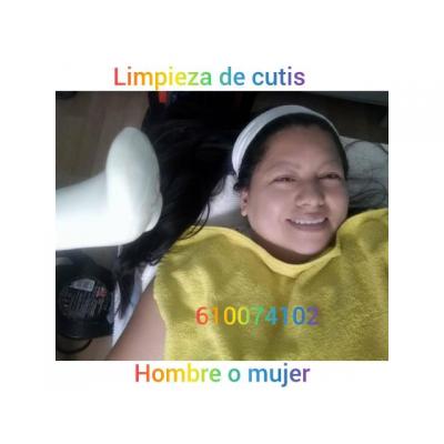 Limpieza de cutis o facial simple o profunda hotel domicilio