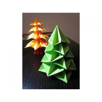 El taller de Origami navideño