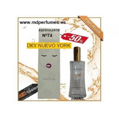 Oferta Perfume Mujer Nº74 DKY NUEVO YORK Alta Gama 100ml  10€