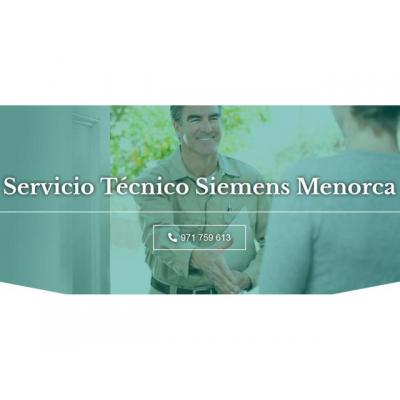 Servicio Técnico Siemens Menorca Telf. 971759613