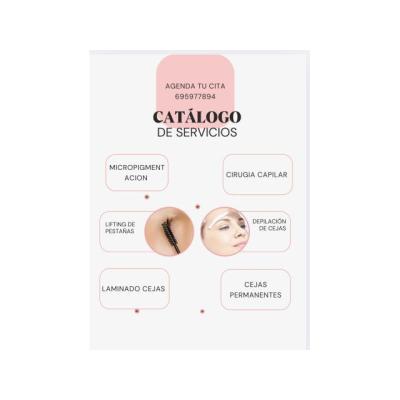 Estética realizó cejas lindas en mi domicilio