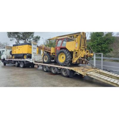 Equipo de perforacion compresor maquina camion remolque