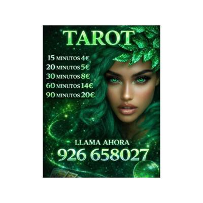 TAROT Y VIDENTES POR TEL  926658027