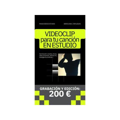 VISUALIZER EN PLATÓ (GRABACIÓN + EDICIÓN) — 200€