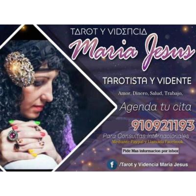 Tarot y Videncia María Jesús (Solo Consultas Telefónicas)