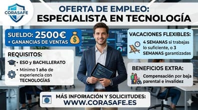 BUSCAMOS EMPLEADOS PARA CORASAFE