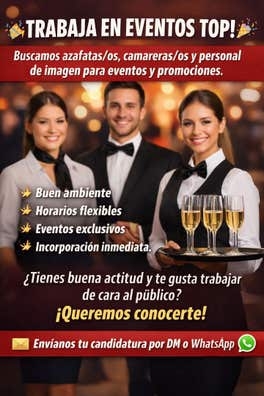 Personal para eventos