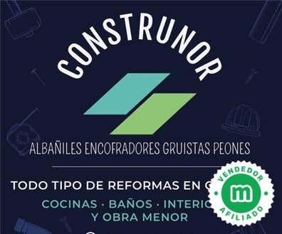 Se necesita albañiles y peones para