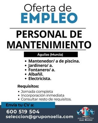 Personal de mantenimiento