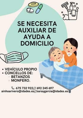 AUXILIAR DE AYUDA A DOMICILIO