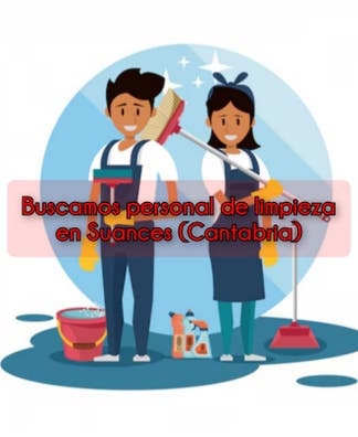 Oferta de empleo para limpieza
