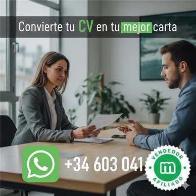 tú currículum inmejorable!!