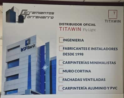 CARPINTERO DE ALUMINIO