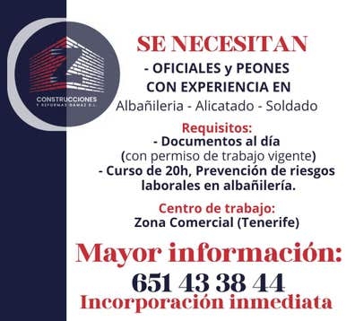 Oficiales y Peones