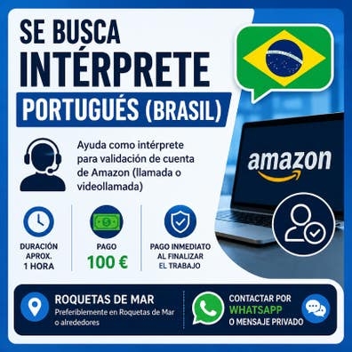 intérprete portugués roquetas y alredodo