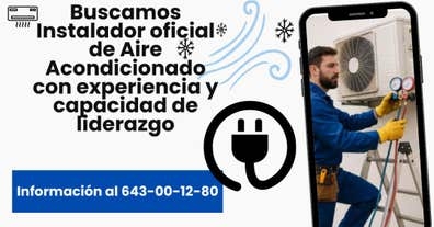 INSTALADOR DE AIRE ACONDICIONADO