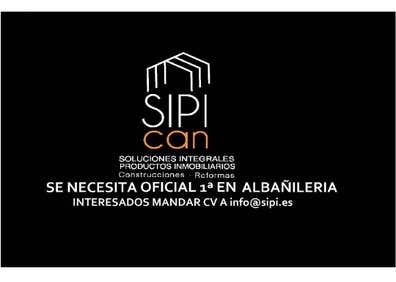 SE NECESITA OFICIALES DE 1ª ALBAÑILERIA
