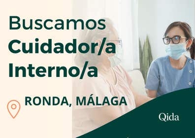CUIDADOR/A INTERNO/A RONDA, MÁLAGA